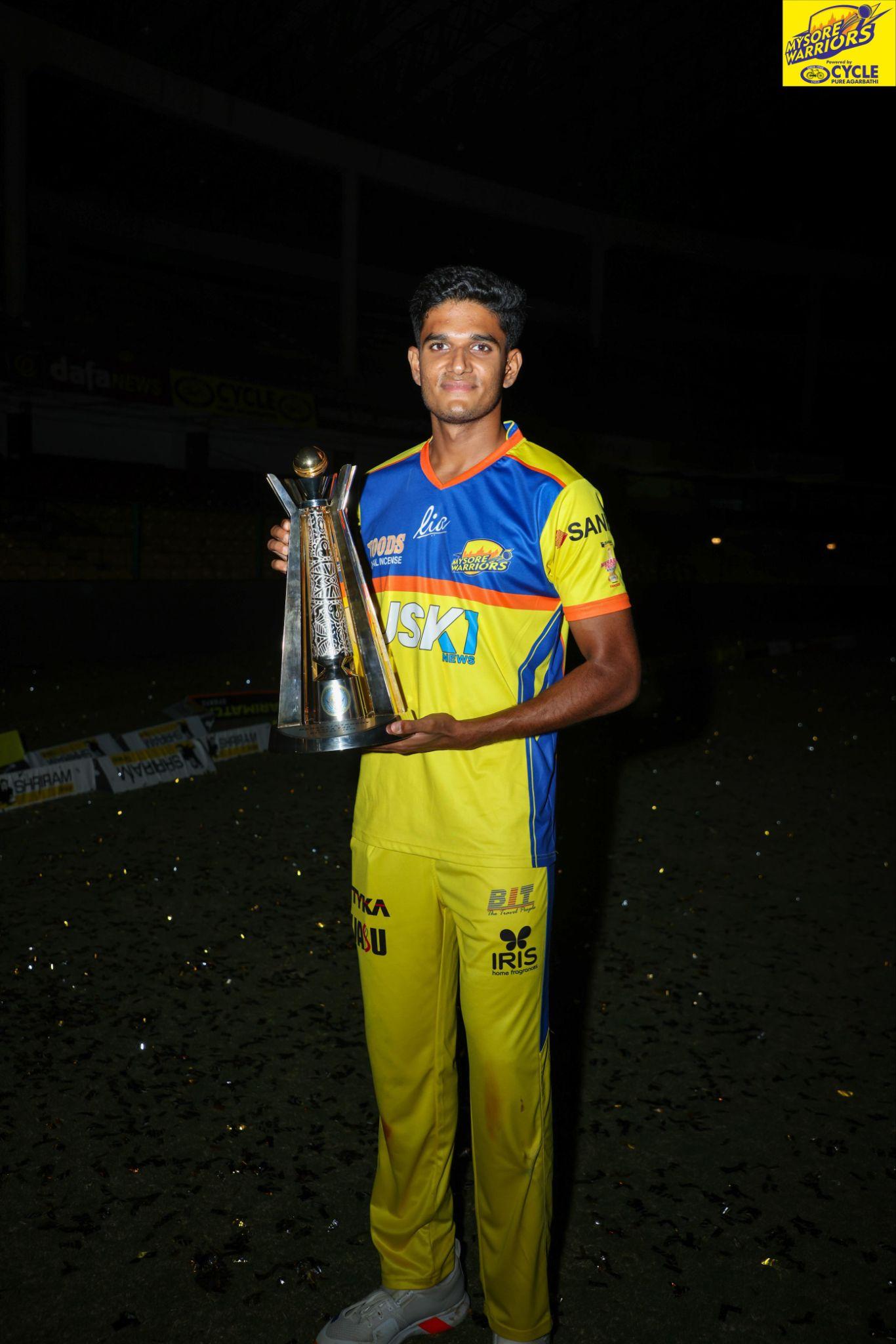 Dhanush Gowda — India U-19 Cricketer